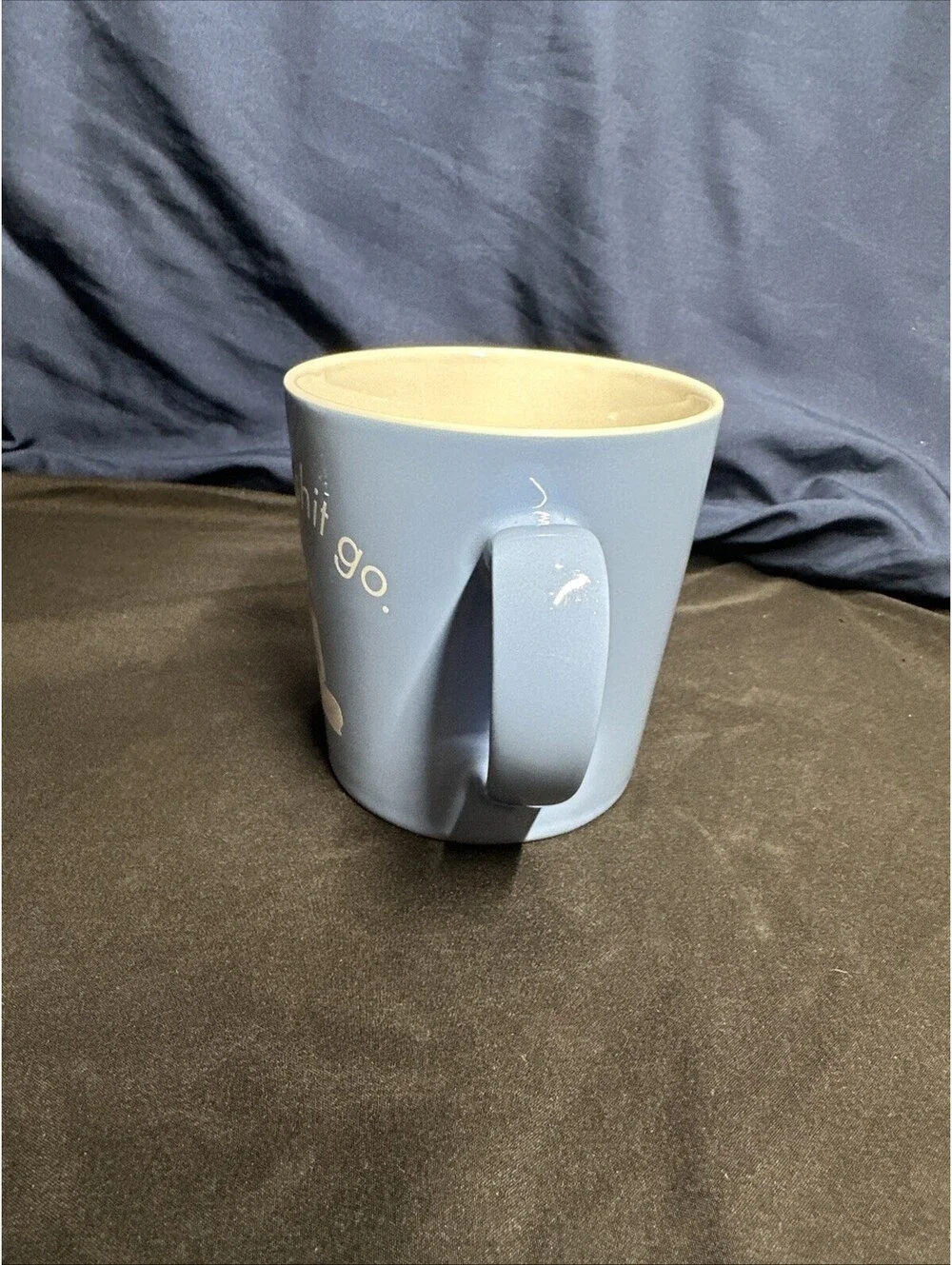 11oz Ceramic Coffee Tea Mug Glass Cup Let That Sht Go Buddha Funny